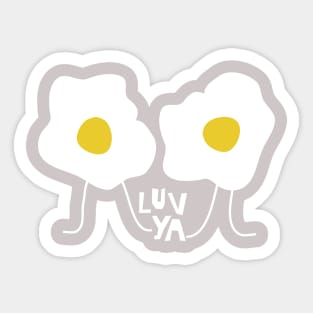 Luv Ya Sticker